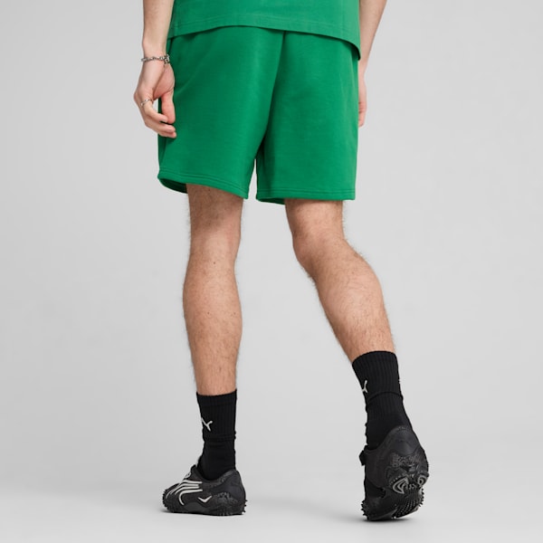 WARDROBE ESSENTIALS Men's Relaxed 7" Shorts, Archive Green, extralarge